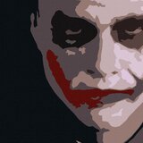 Ručno slikane slike na platnu pop art joker (umetnicke slike)