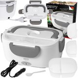  45W električna grelna lunch box posoda za hrano 1100ml 12-230V siva | Shoptok.si