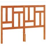  The Living Store Vzglavje voščeno rjava 135 cm trdna borovina - Vzglavje, (21502618) | Shoptok.si