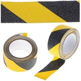  Samolepilni protizdrsni trak 50mm 5m črno-rumen | Shoptok.si