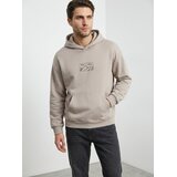 Sinsay Udobna hoodie majica s vezom Slike