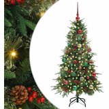 vidaXL Umetno Zložljivo Božično Drevo Zelena 150 cm PE in PVC, (5000066178) | Shoptok.si