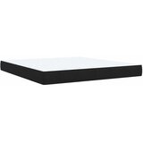  LED okvir za krevet s madracem Crna 180 x 200 cm Baršun - Crna 180 x 200 cm Dizajn s rombovima | shoptok.hr