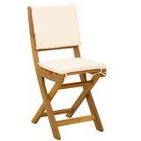  Vanjske bistro stolice 4 pcs Krem bijela 38 x 46 x 85 cm | shoptok.hr