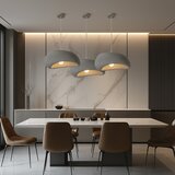 Brilagi Luster na sajli WABI SABI 1xE27/60W/230V, prečnik 40 cm, siva | Eponuda.com