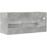 Ormarić za umivaonik siva boja betona 100 x 38,5 x 45 cm drveni | shoptok.hr