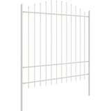  Vrtna Ograda 6 pcs Bijelo 170 x 215 cm Čelik s prahom premazan | shoptok.hr
