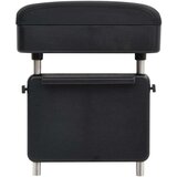  Naslon za roke za avto univerzalen črn 23x8x(30-38) cm ABS, (21416151) | Shoptok.si