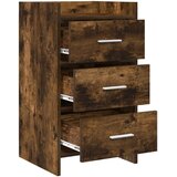  Noćni ormarići Dimljeni hrast 40 x 36 x 70 cm Konstruirano drvo | shoptok.hr