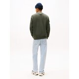 Tommy Jeans Pulover 'ESS' kaki | Shoptok.si