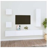  5-dijelni set TV ormarića bijeli od konstruiranog drva | shoptok.hr