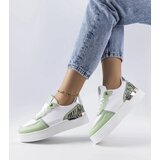 Gemre Green platform sneakers Tooele | shoptok.hr
