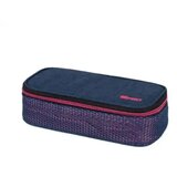 Spirit Spirit: My Bag Mrežasta temno modro-pink ovalna peresnica 23 x 10 cm | Shoptok.si