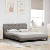 vidaXL Posteljni okvir brez vzmetnice taupe 160x200 cm blago Cene