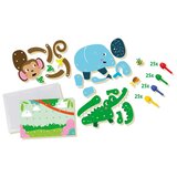 Ses Mozaik perforirana plošča s tavljankami živali, (21333358) | Shoptok.si