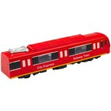 Metro vlak Mesto Express Odprta vrata Luči Zvoki Rdeča | Shoptok.si
