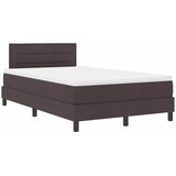  Krevet s opruga kutije Tamno smeđa 120 x 190 cm tkanina | shoptok.hr