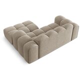 Cosmopolitan Design Svjetlo smeđa kutna garnitura od šenila (s desnim kutom/s ležaljkom) Treno – | shoptok.hr