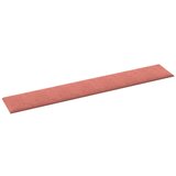  Zidna uzglavlja 12 kom. Ružičasta Baršun - Ružičasta 90 x 15 cm Pravokutno | shoptok.hr