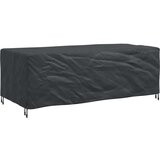 vidaXL Prevleka za zunanje pohištvo Črna 229 x 113 x 73 cm 210D | Shoptok.si