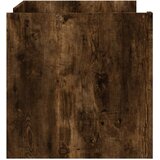  Stolić za kavu boja dimljenog hrasta 100 x 50 x 50 cm od drva | Eponuda.com