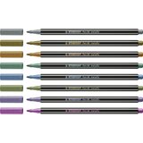 Stabilo Pen 68 Metallic kovinski set flomastrov, mešanih barv, 8 kos Cene