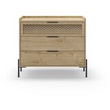 Marckeric Niska komoda u dekoru hrasta u prirodnoj boji 90x80 cm Inca – Cijene