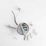  Brilagi - LED zidno svetlo MISTEL 3xG9/3W/230V crni hrom/zadimljeno staklo | Eponuda.com