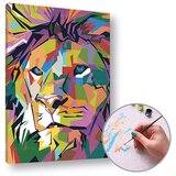  Slikanje brojevima COLOR LION - niske težine | low difficulty | Eponuda.ba