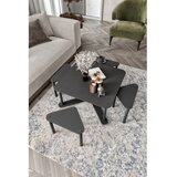 Hanah home set stolova za kafu pizza square black (282PTR1562) | ePonuda.com