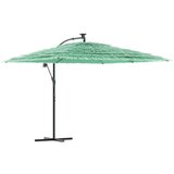 vidaXL Vrtni senčnik z jeklenim drogom zelen 290x290x238 cm | Shoptok.si