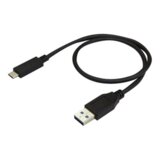 StarTech.com USB31AC50CM USB kabel 0,5 m USB 3.2 Gen 2 (3.1 Gen 2) USB A USB C Crno | Shoptok.si