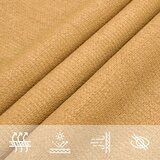  Jedro za zaštitu od sunca 160 g/m² Trokutasto pijesak 3x3x3 m HDPE | Shoptok.si