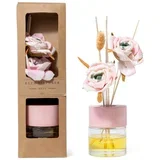 Osvežilec zraka Reed Diffuser 100ml+palčke / vrtnica / steklo, les, (5000198001)