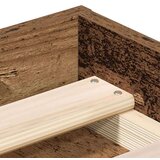 vidaXL Posteljni okvir brez vzmetnice star les 90x200 cm | Shoptok.si