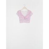 Sinsay Crop top cvjetna uzorka | shoptok.hr