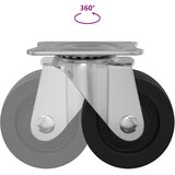  Dizalni kotač 2 pcs Srebrno 60 x 60 x 50 mm Željezo i najlon | shoptok.hr