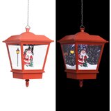  Božićna viseća svjetiljka s Djedom Mrazom LED 27 x 27 x 45 cm | shoptok.hr