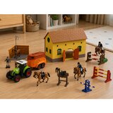  Set Farm Stud Farm Tractor Obstacle Course Jumping Hills Horses Figures 72 pcs. | shoptok.hr