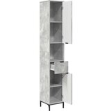 vidaXL Visoki ormarić za kupaonicu Beton siva 31.5 x 33 x 190 cm | shoptok.hr
