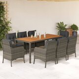  3-dijelni vrtni blagovaonski set od poliratana | shoptok.hr