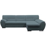 MID.YOU KOTNA SEDEŽNA GARNITURA, gladka tkanina modra | Shoptok.si