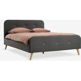  VELORA Ram kreveta 140x200 siva | Eponuda.com