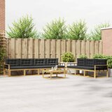  Set vanjskih sofa 7 kom. Bijela i antracit | shoptok.hr