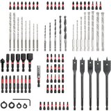 Einhell set impaktor bitova, burgija i nasadnih ključeva prihvat E6.3 XL-Case 95 kom Cene