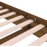  Okvir za krevet boja meda drveni 120 x 190 cm mali bračni | shoptok.hr