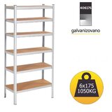 SmartStorage Polica metal-medijapan 220x90x40cm 6x175kg | Eponuda.com