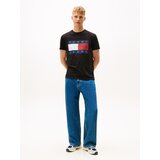 Tommy Jeans Majica mornarska / rdeča / črna / bela | Shoptok.si