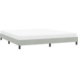 vidaXL Okvir kreveta bez madraca svijetlo sivi 180x210 cm baršun | shoptok.hr