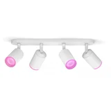 - LED RGBW prigušiva spot svetiljka Hue FUGATO 4xGU10/4,2W/230V bela